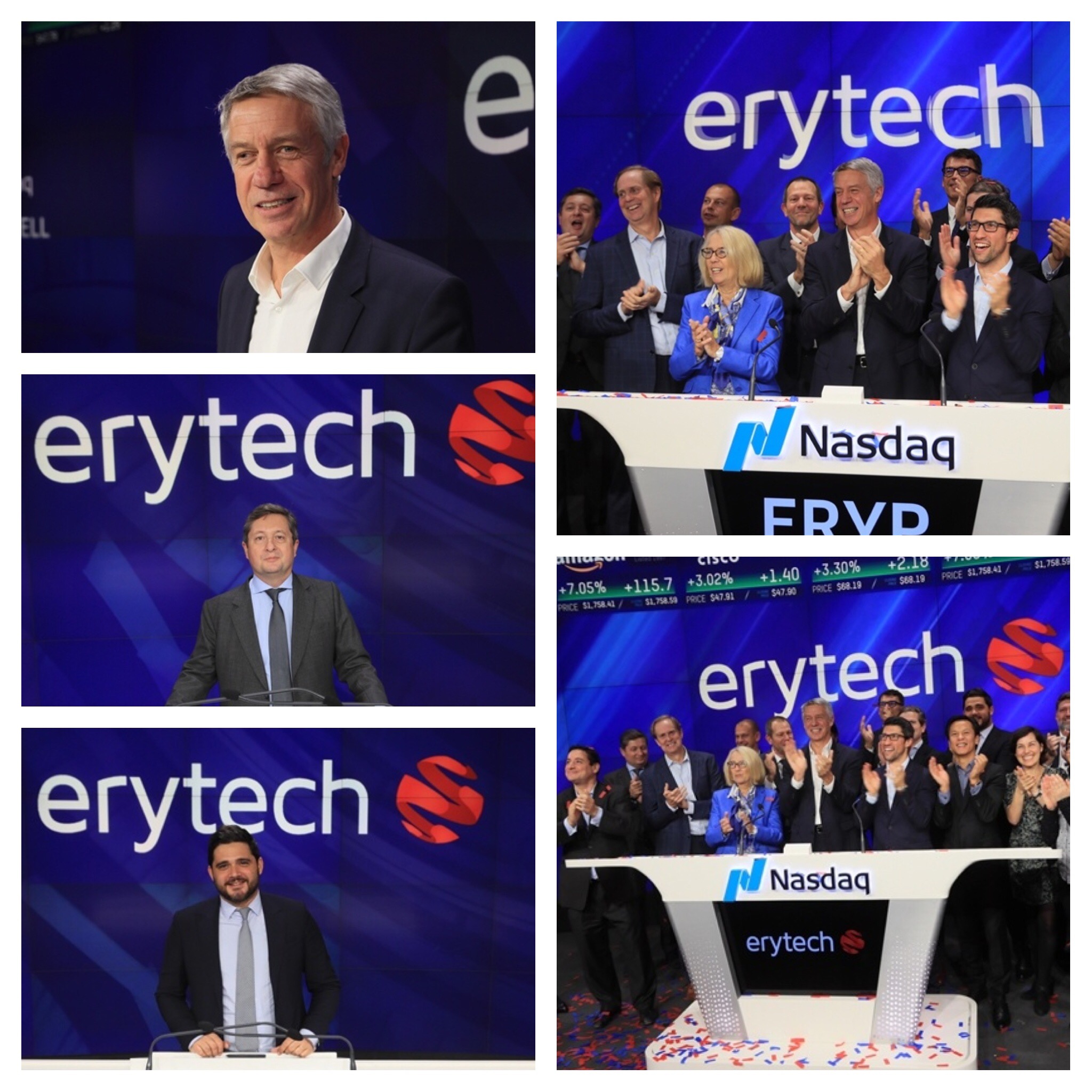 Erytech Pharma S.A. IPO | Closing Bell | New York